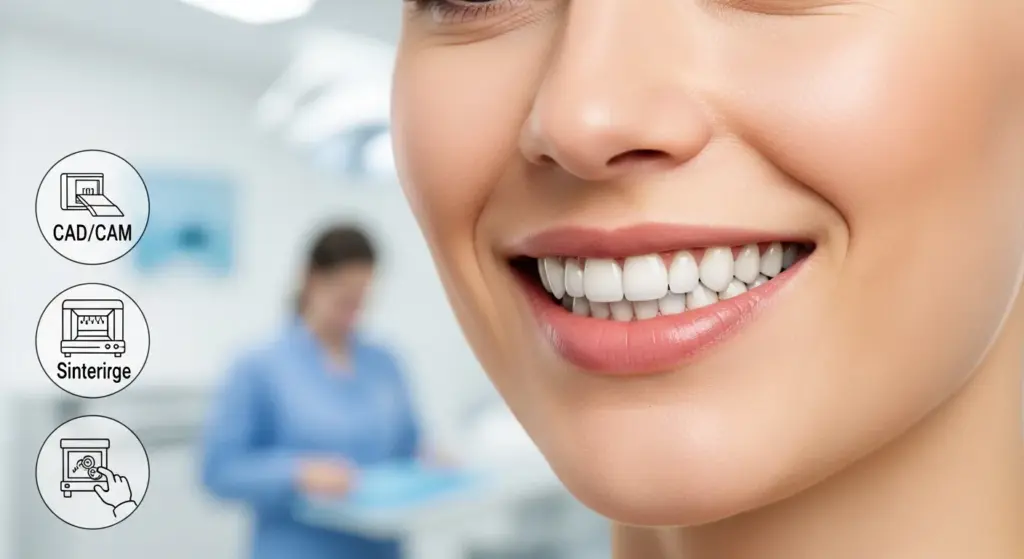 Zirconium Dental Crowns