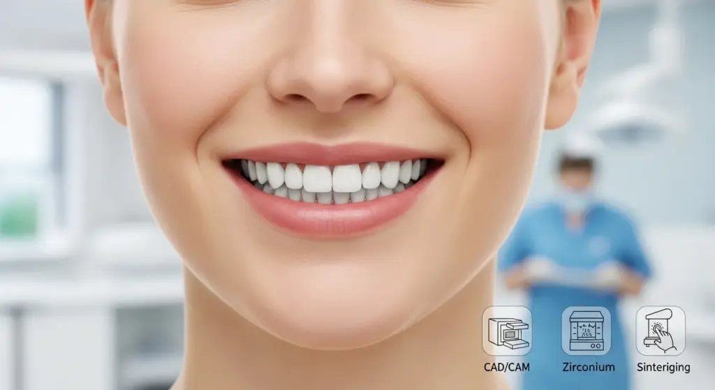 Zirconium Dental Crowns